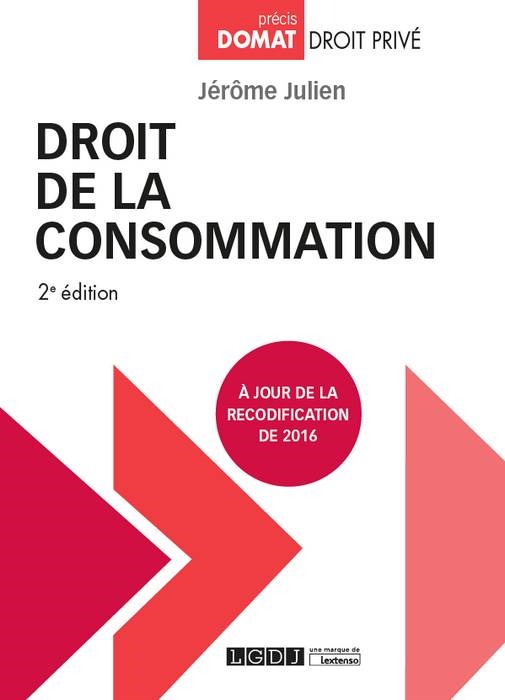 DROIT DE LA CONSOMMATION 2EME EDITION