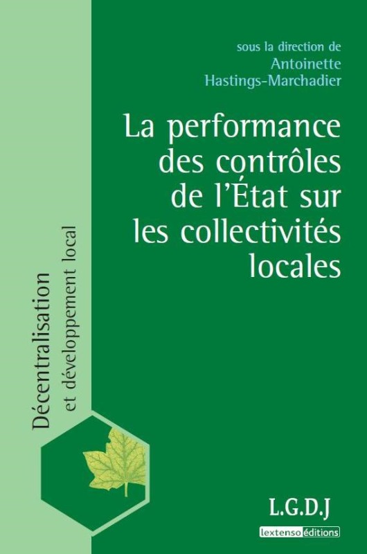 la performance et les contrôles financiers de l'etat sur les collectivités local