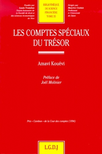 LES COMPTES SPÉCIAUX DU TRÉSOR