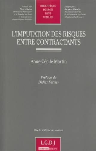 l'imputation des risques entre contractants
