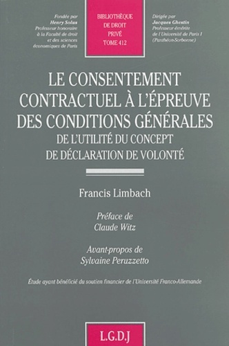 le consentement contractuel à l'épreuve des conditions générales
