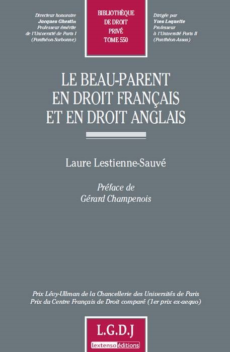 LE BEAU-PARENT EN DROIT FRANÇAIS ET EN DROIT ANGLAIS