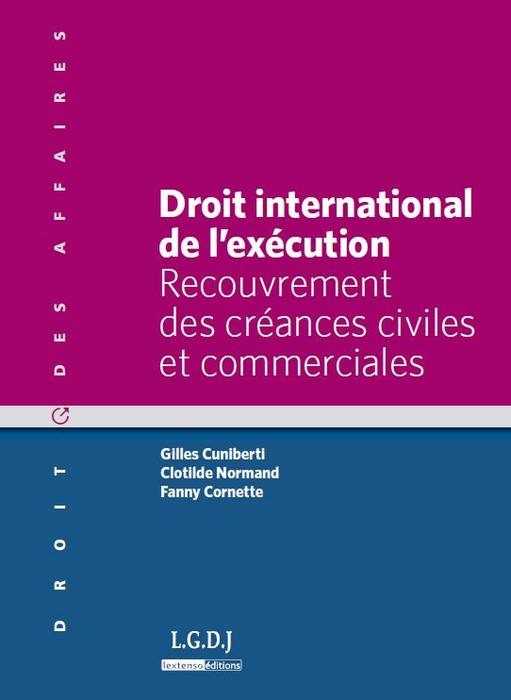 droit international de l'exécution