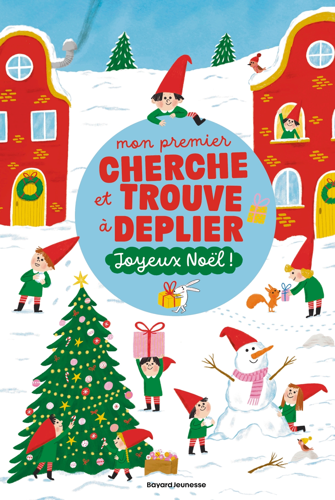 Mon premier cherche et trouve à déplier - Joyeux Noël !