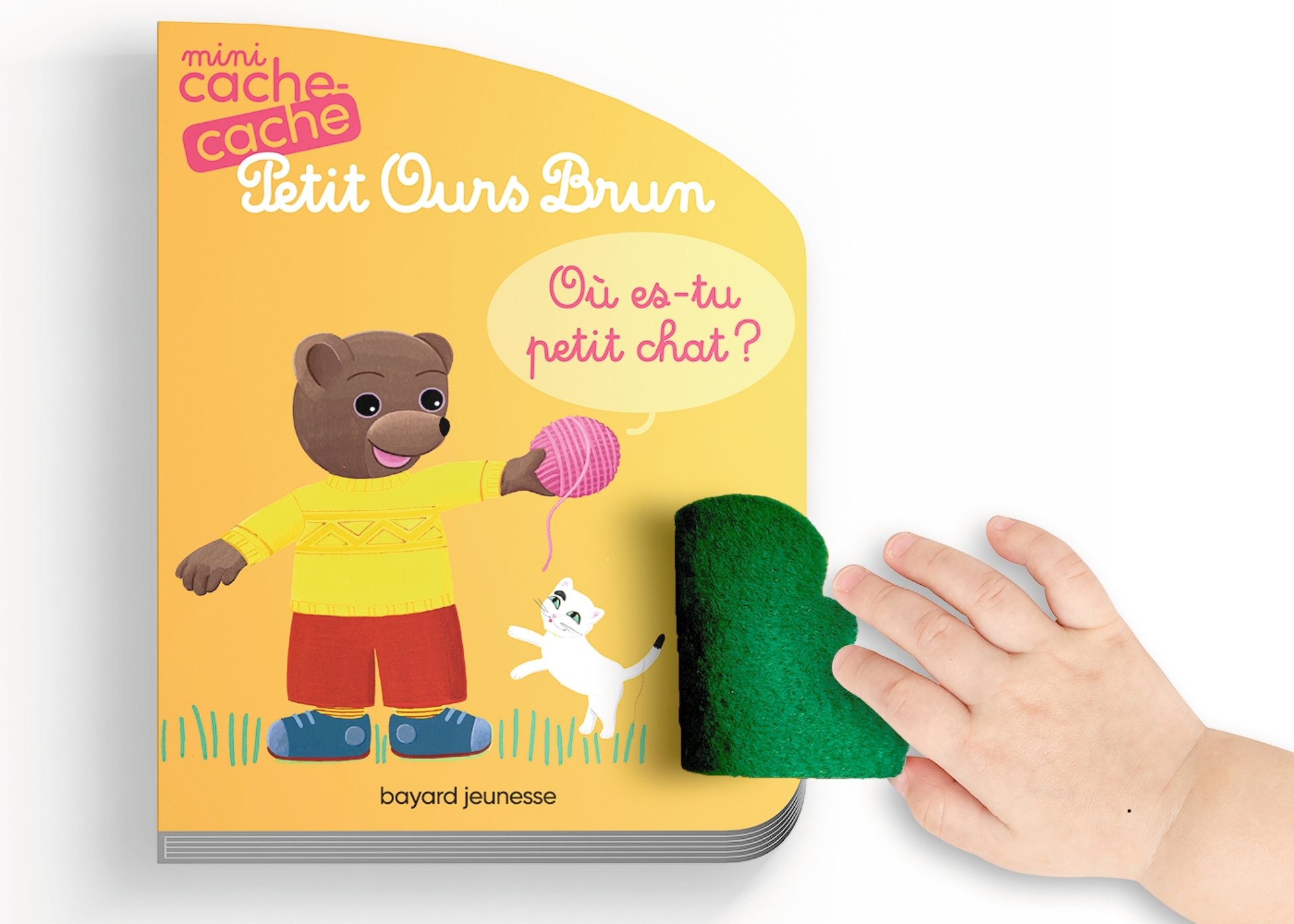 Petit Ours Brun - Où es-tu petit chat ? - Livre à toucher - Dès 1 an
