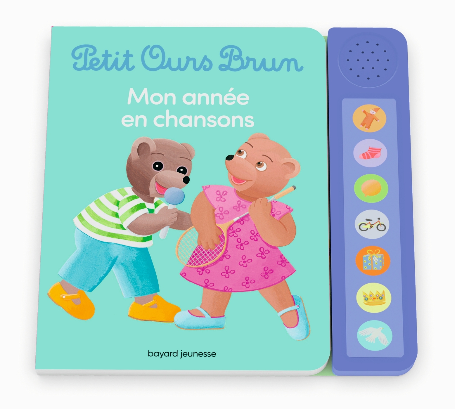 Petit Ours Brun - Mon année en chansons - Livre sonore -  Dès 1 an
