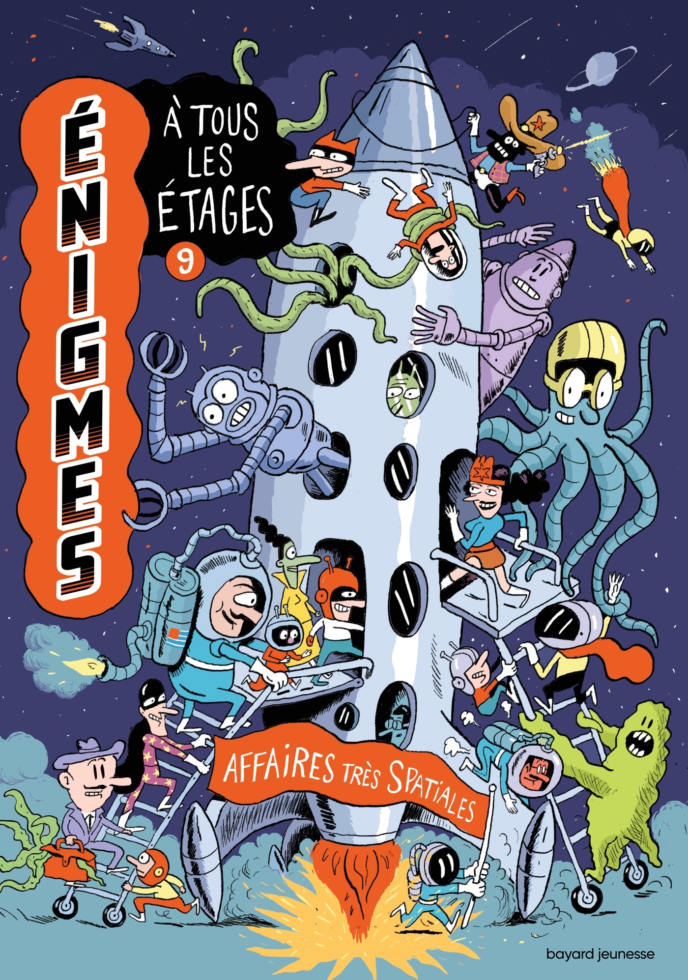 Énigmes à tous les étages, Tome 09