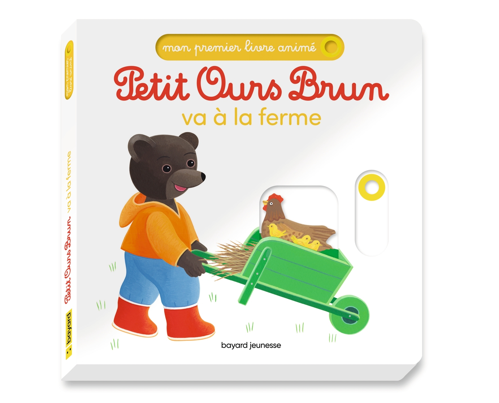 Petit Ours Brun va à la ferme - Mon premier livre animé -  Dès 1 an