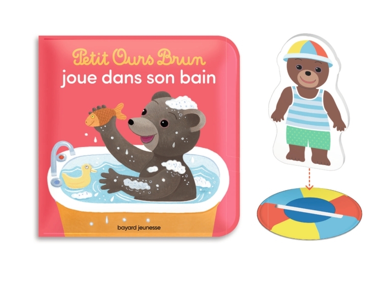Petit Ours Brun joue dans son bain - Livre et jouet pour le bain - Dès 1 an