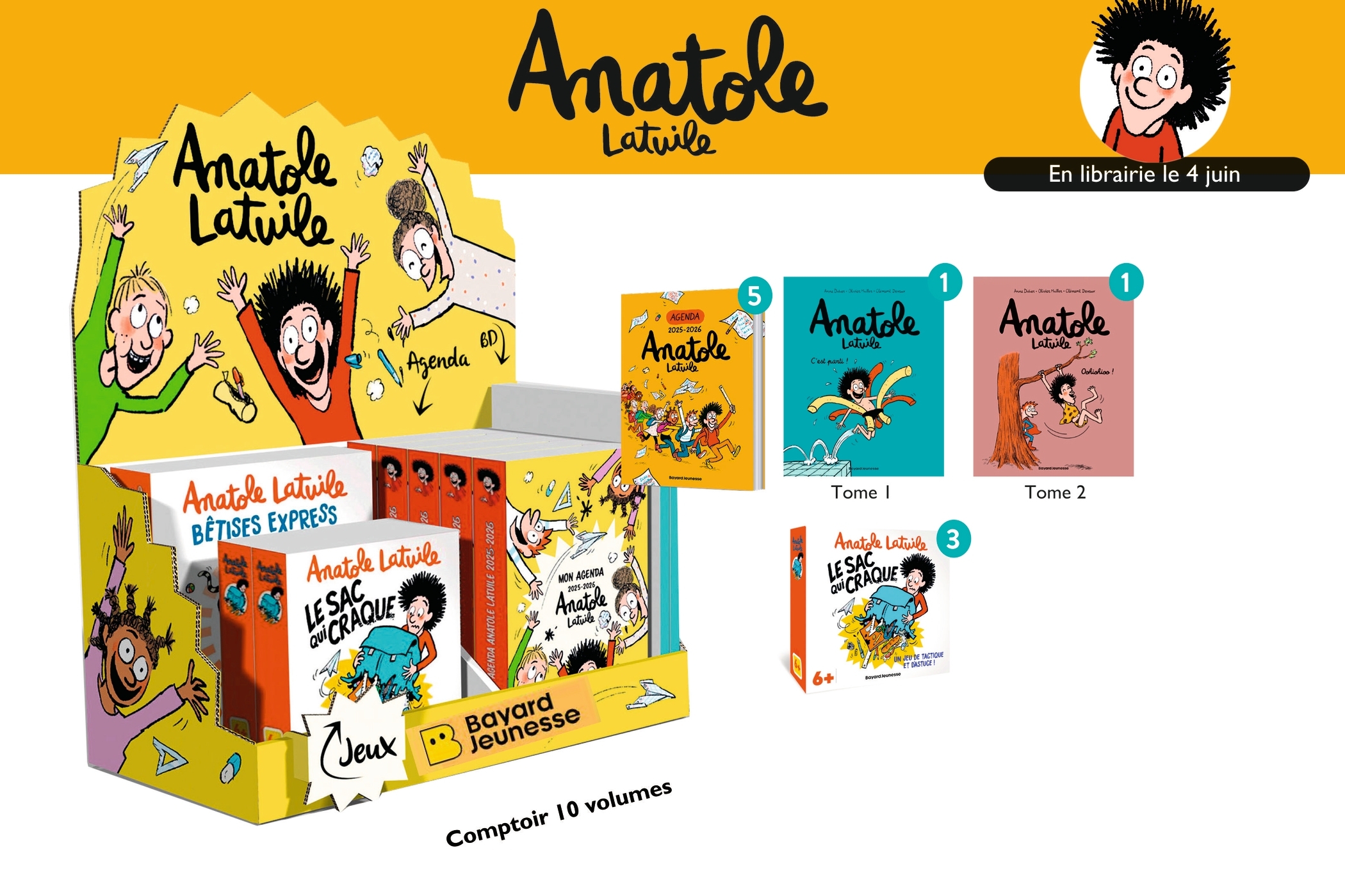 Comptoir 10 vol - Anatole vacances - juin 25