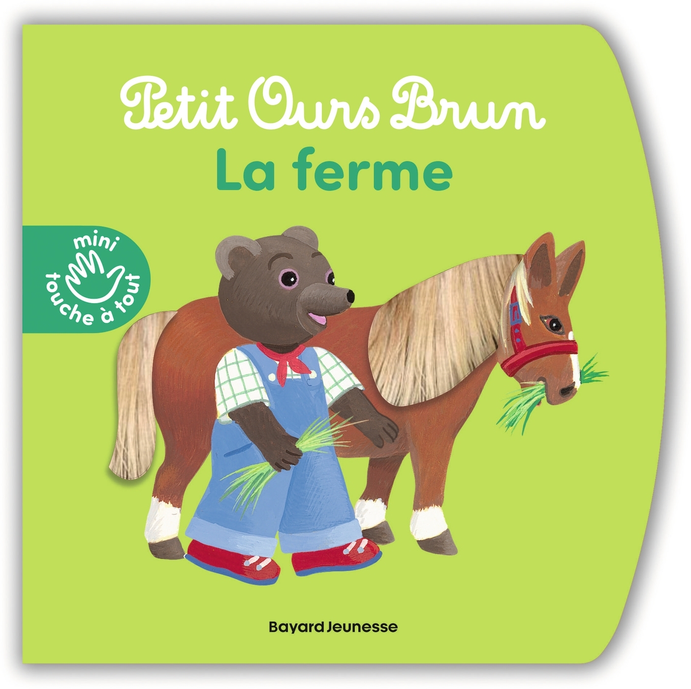 Petit Ours Brun - La ferme - Livre à toucher - Dès 1 an