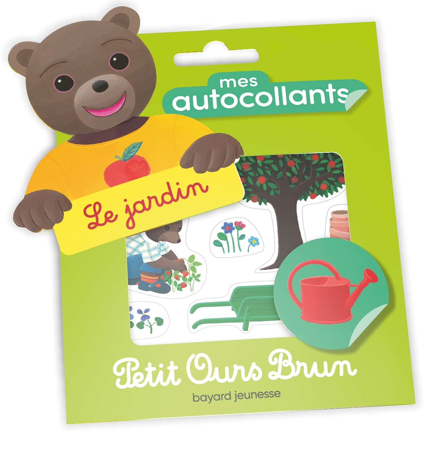 Petit Ours Brun - Le jardin - Premiers autocollants - Dès 3 ans