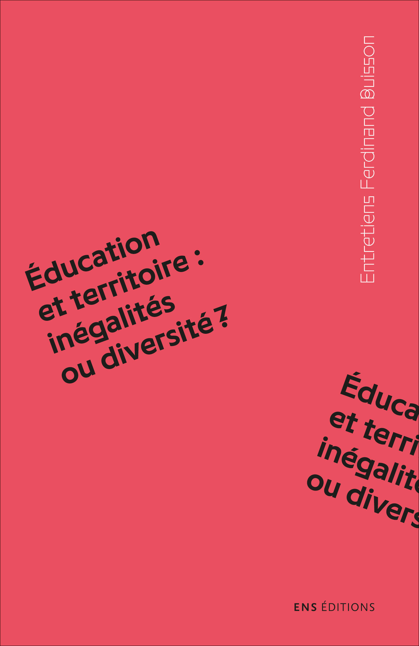 Éducation et territoire - inégalités ou diversité ?