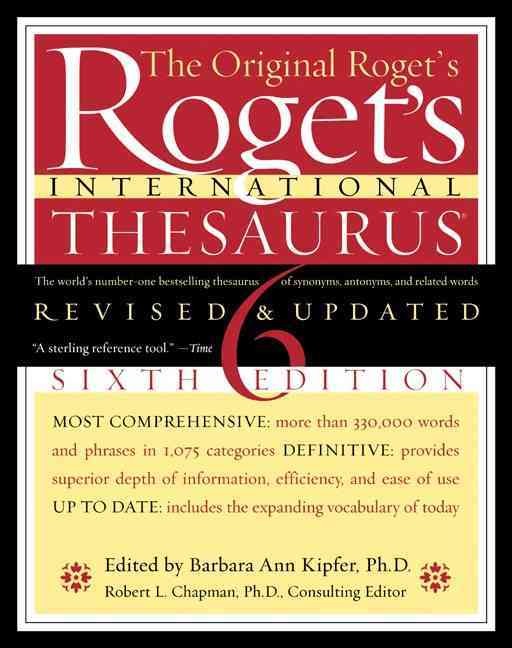 Roget s international thesaurus