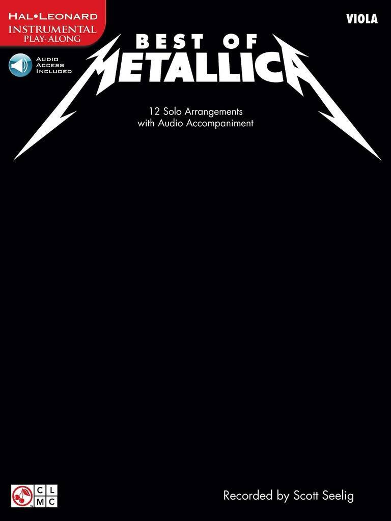 BEST OF METALLICA FOR VIOLA - RECUEIL AVEC SUPPORT(S) EN LIGNE