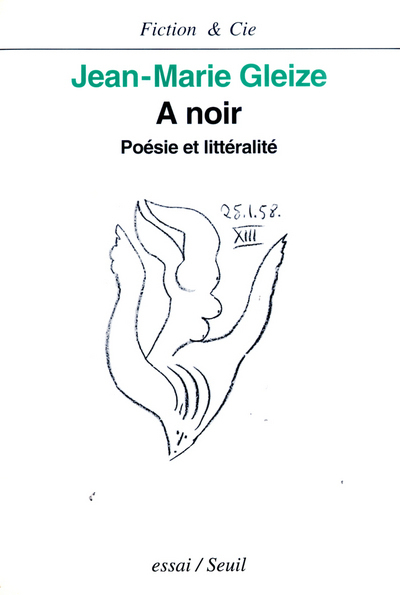 A noir. Poésie et littéralité