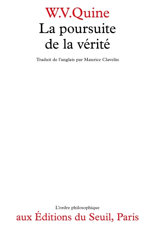 La Poursuite de la vérité