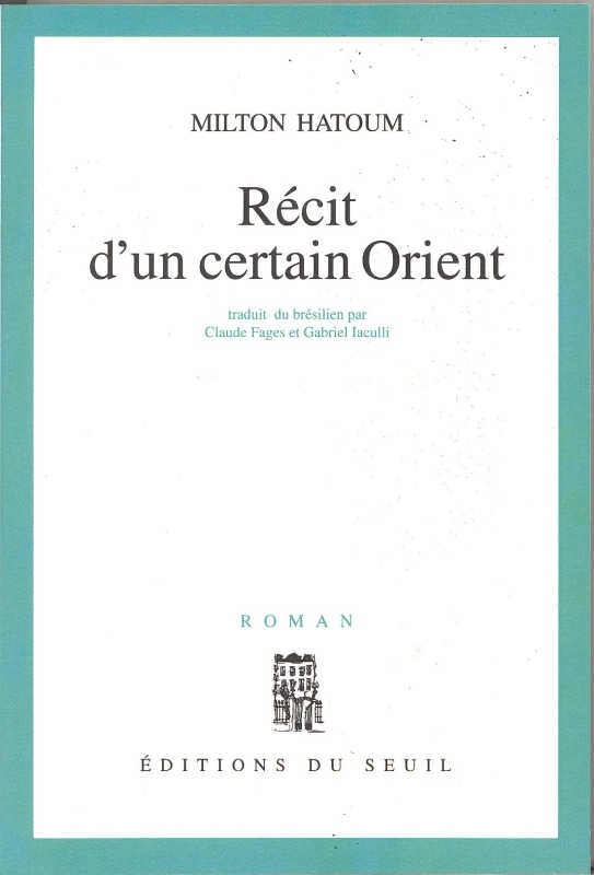 Récit d'un certain Orient