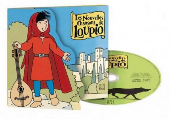 CD les nouvelles chansons de Loupio