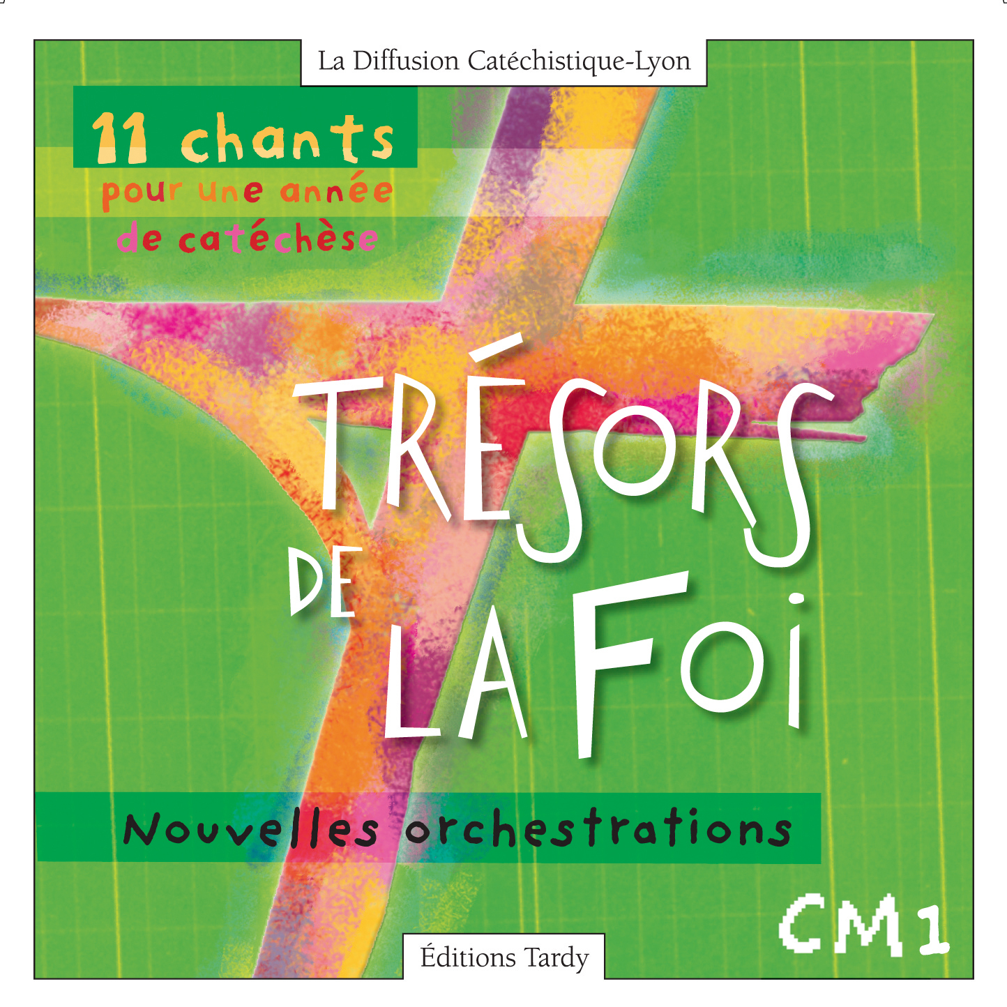 11 chants catéchèse CD + partitions CM1