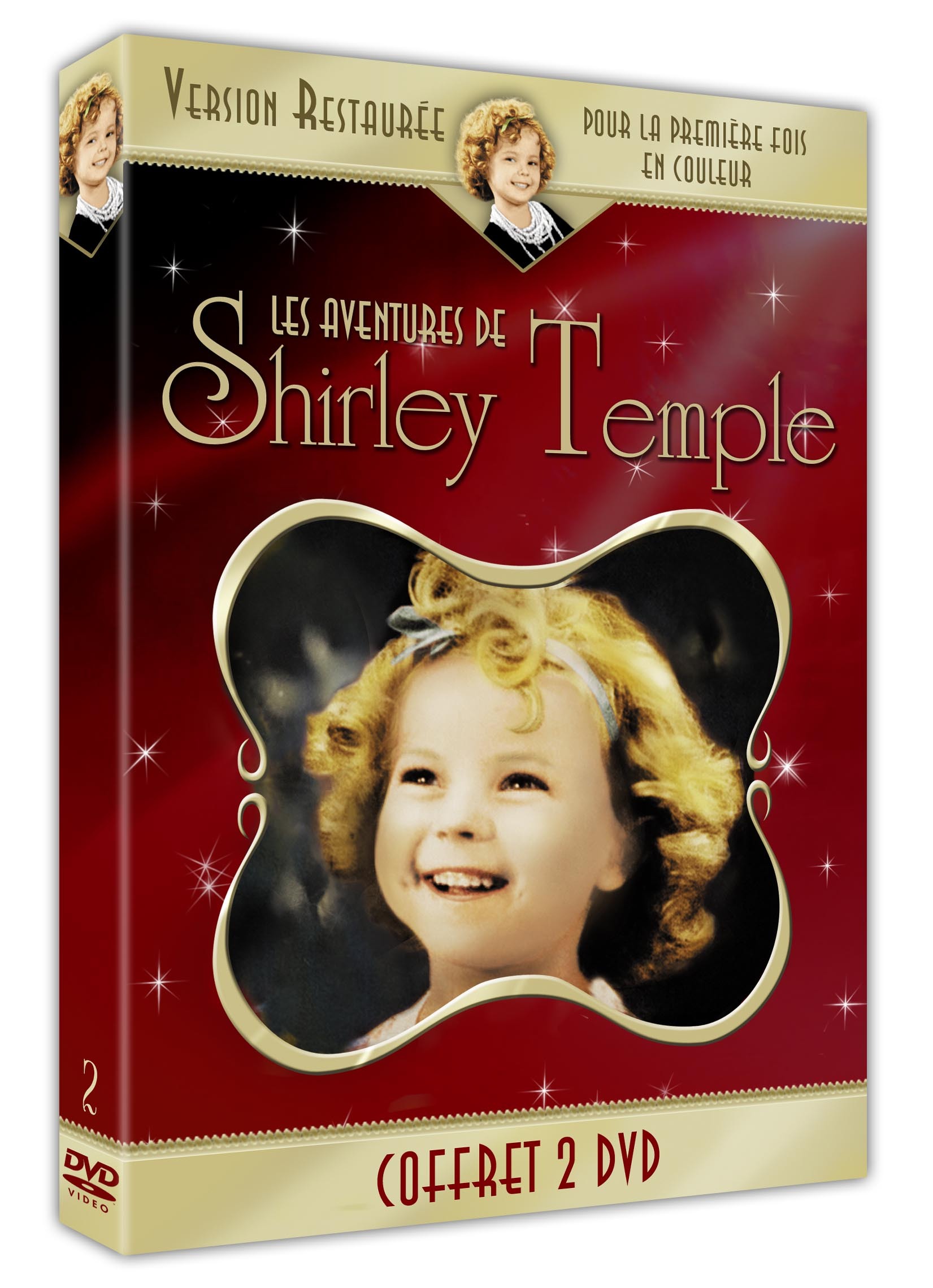 COFFRET SHIRLEY TEMPLE - 2 DVD