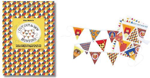 Alice Melvin Cut Out and Sew Bunting /anglais