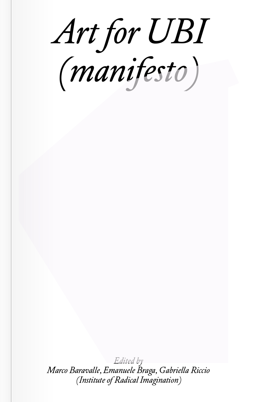 Art for UBI (manifesto)