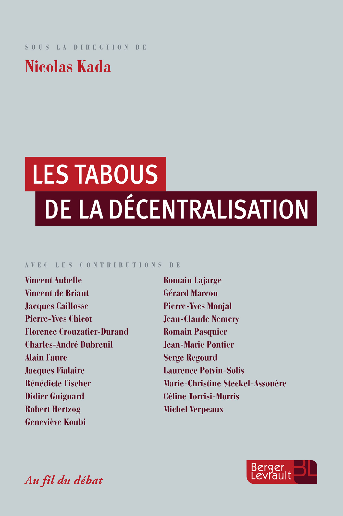 LES TABOUS DE LA DECENTRALISATION