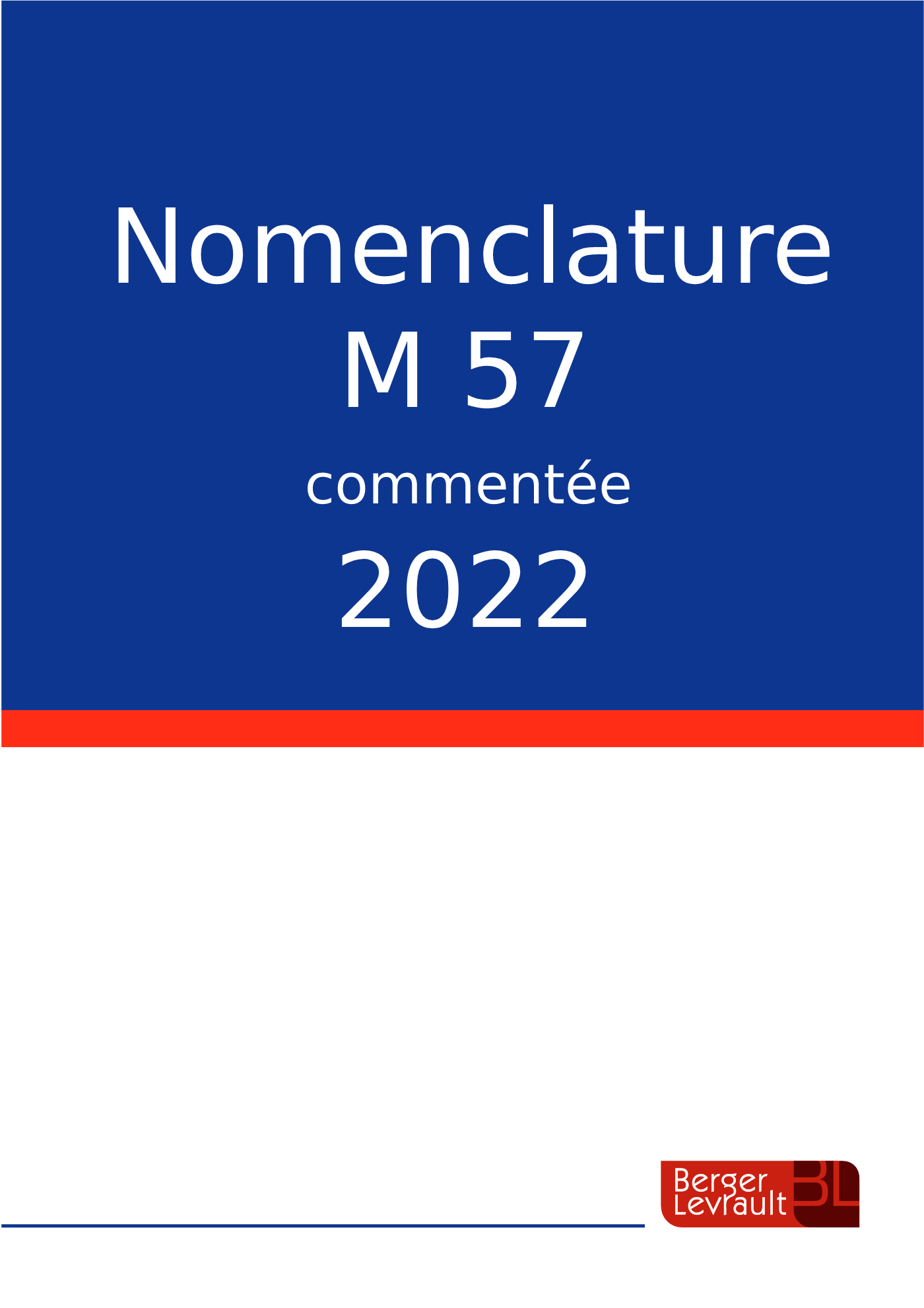 Nomenclature M57 commentée 2022