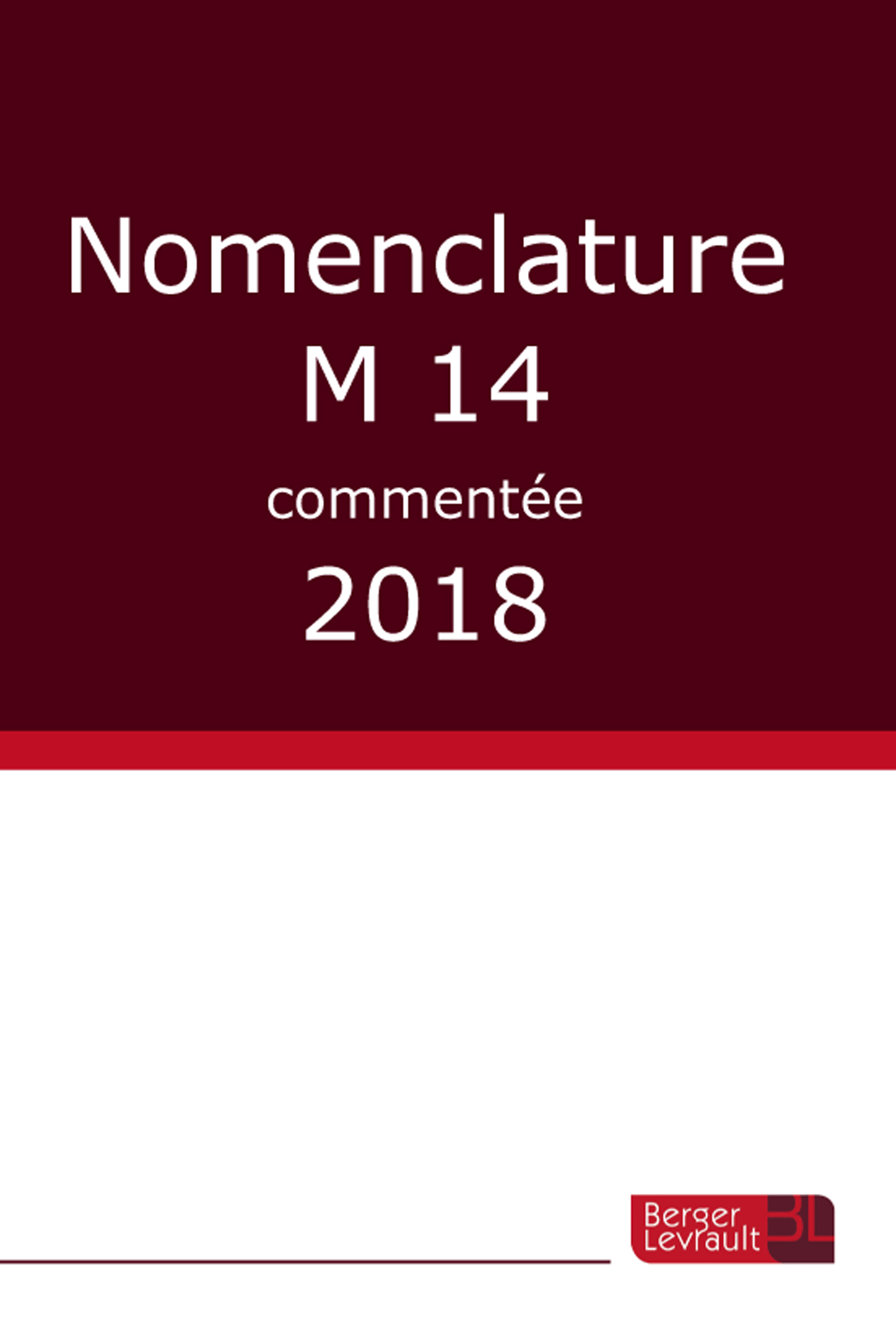 NOMENCLATURE M14 COMMENTEE 2018
