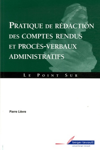 PRATIQUE DE REDACTION COMPTES RENDUS ET PV ADMINISTRATIFS