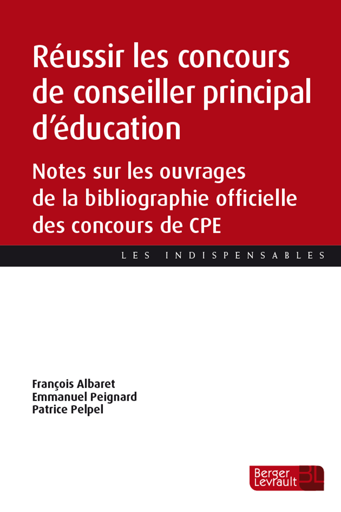 Réussir les concours de conseiller principal d'éducation