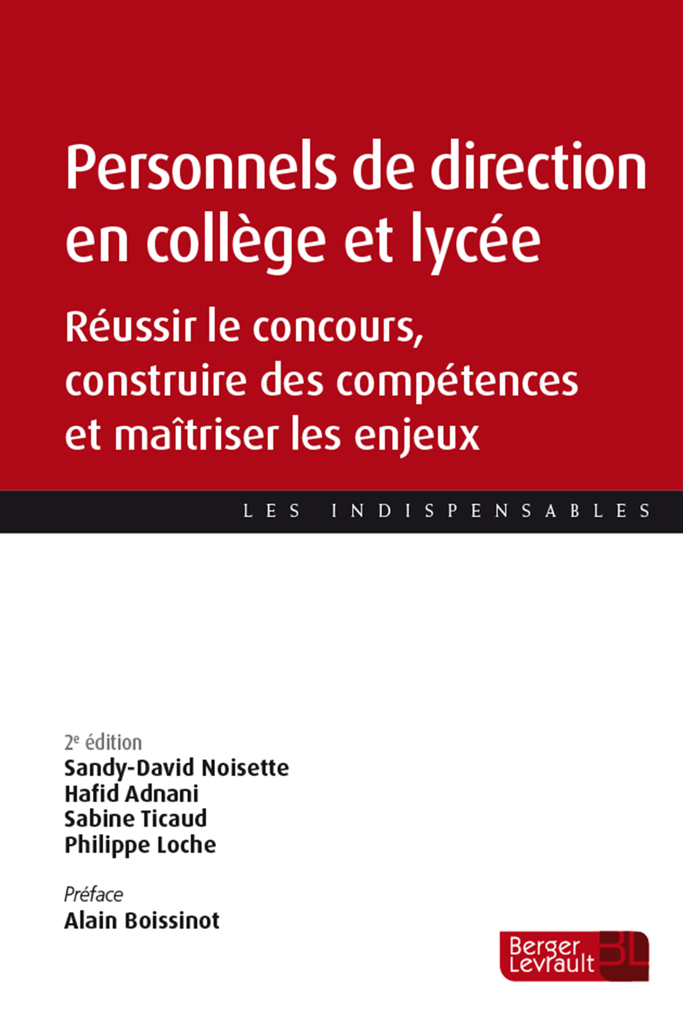 Personnels de direction en collège et lycée