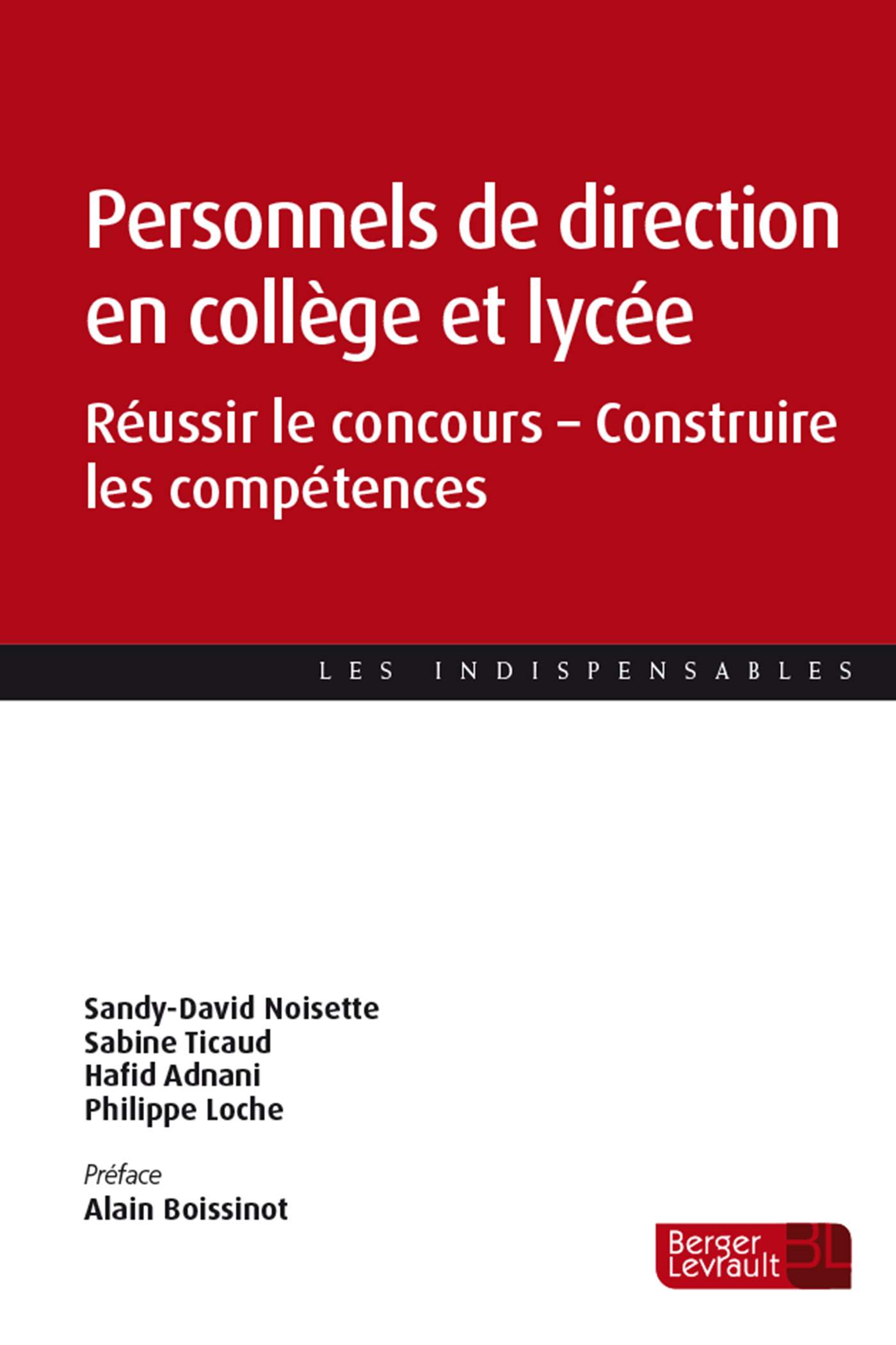 Personnels de direction en collège et lycée