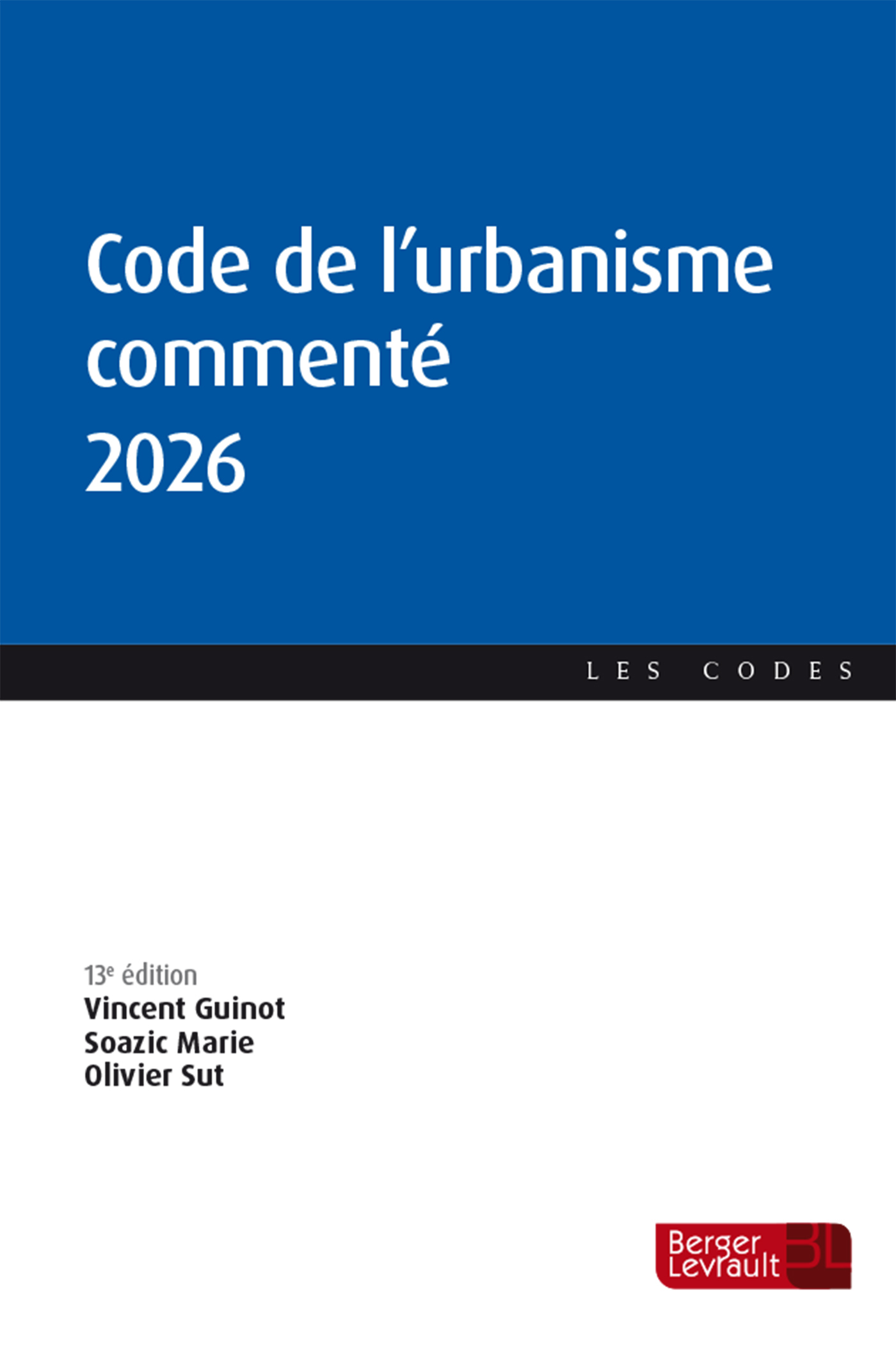 Code de l'urbanisme commenté 2026