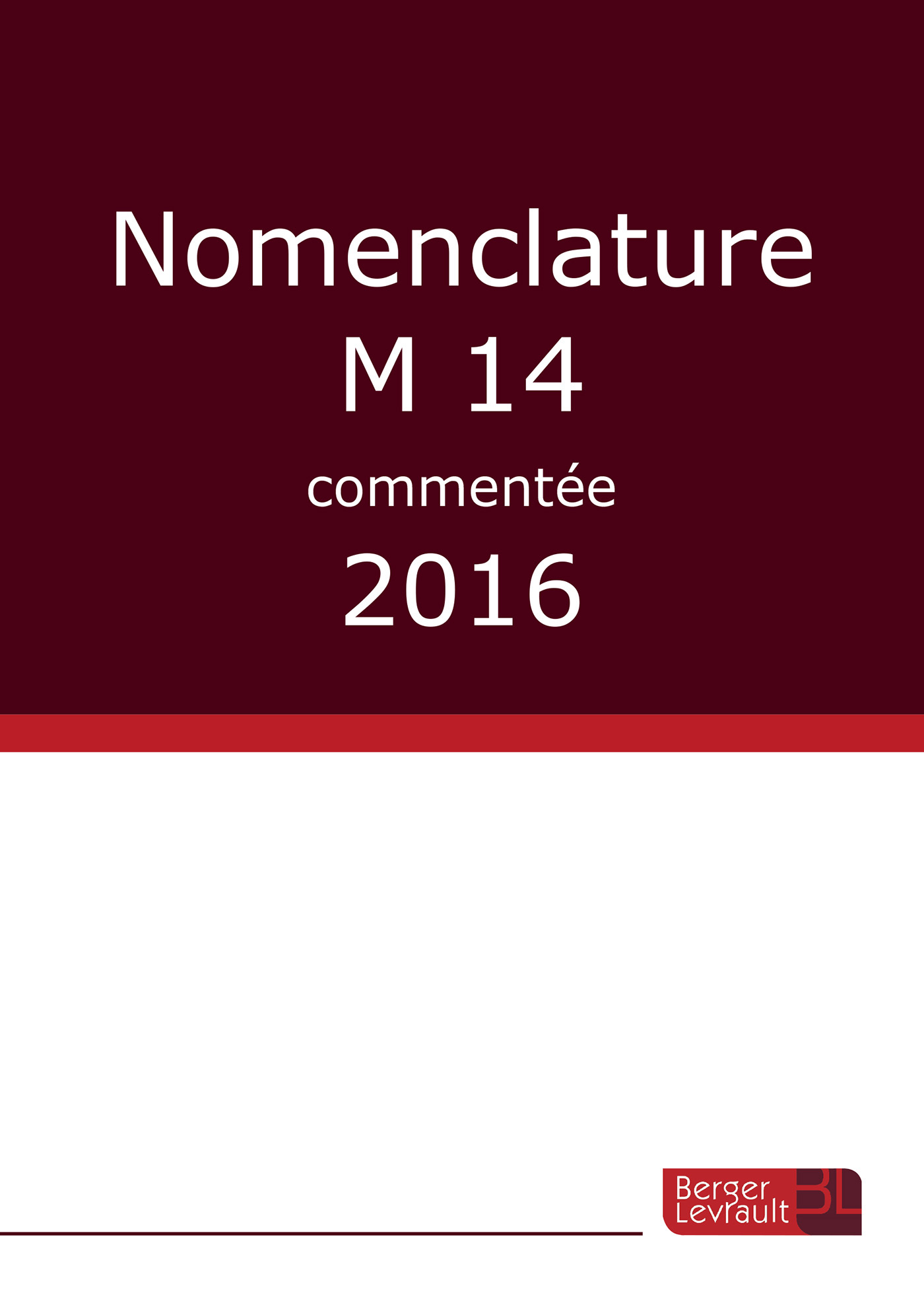 NOMENCLATURE M14 COMMENTEE 2016