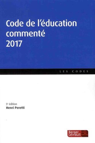 CODE DE L'EDUCATION COMMENTE 5E ED