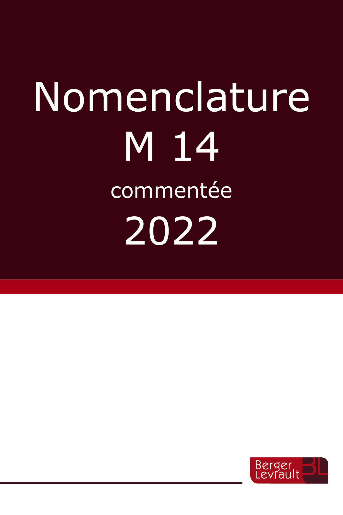 Nomenclature M14 commentée 2022