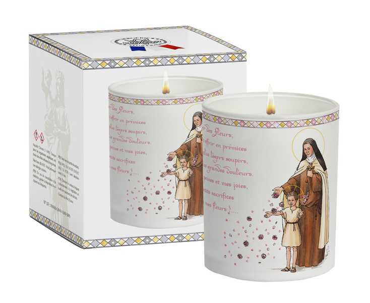 Bougie Parfumée - Sainte Thérèse              