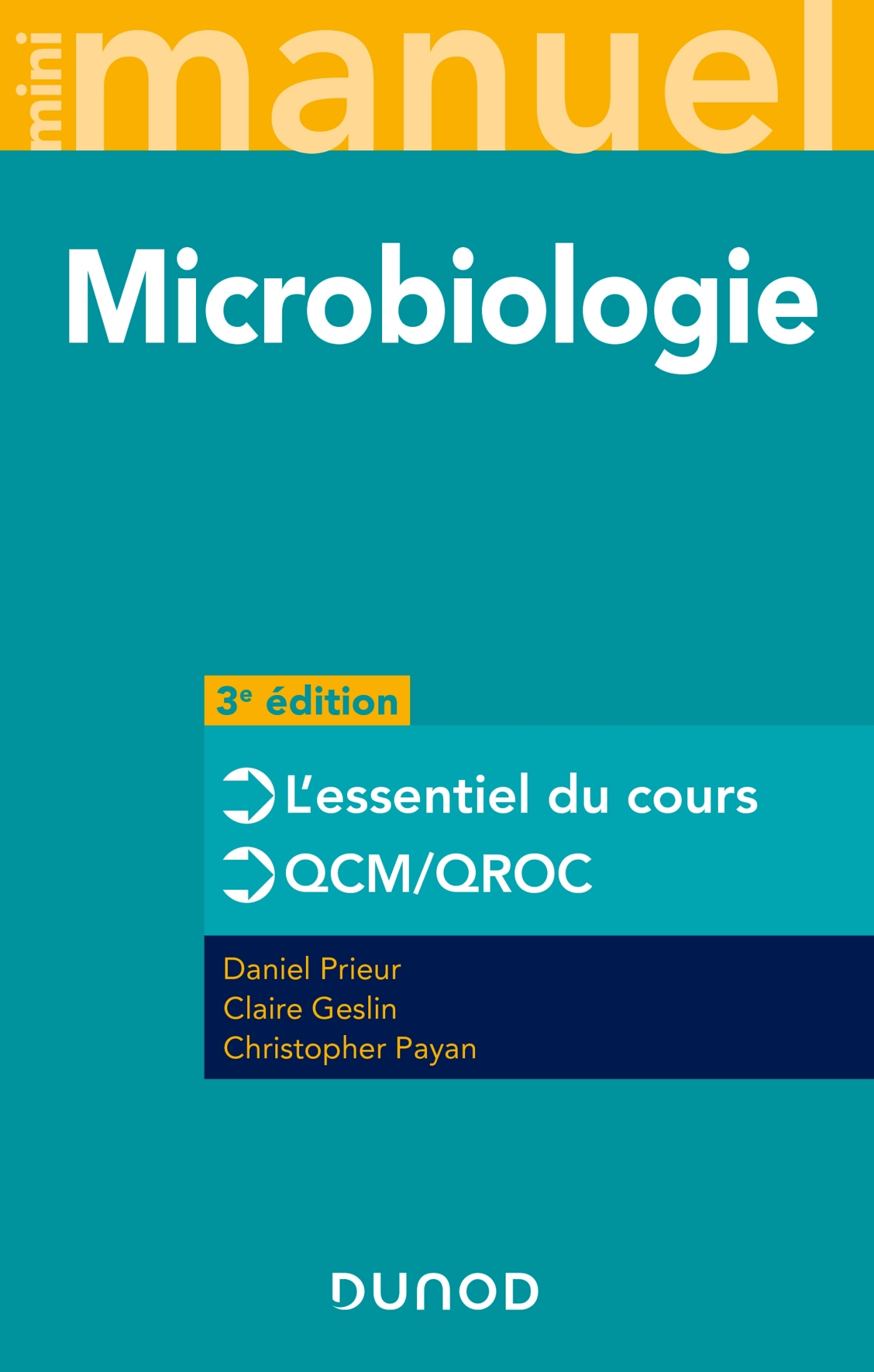 Mini Manuel - Microbiologie - 3e éd