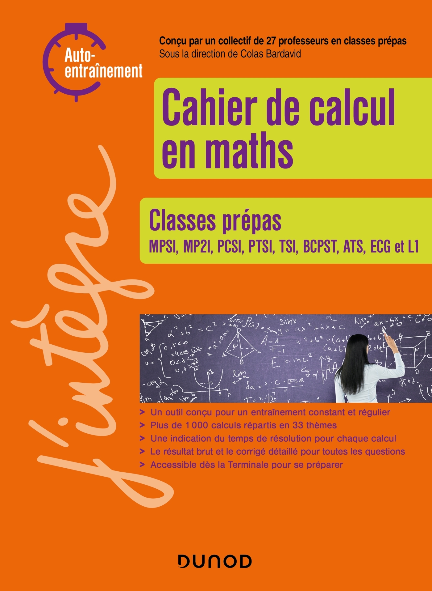Cahier de calcul en maths - Classes prépas