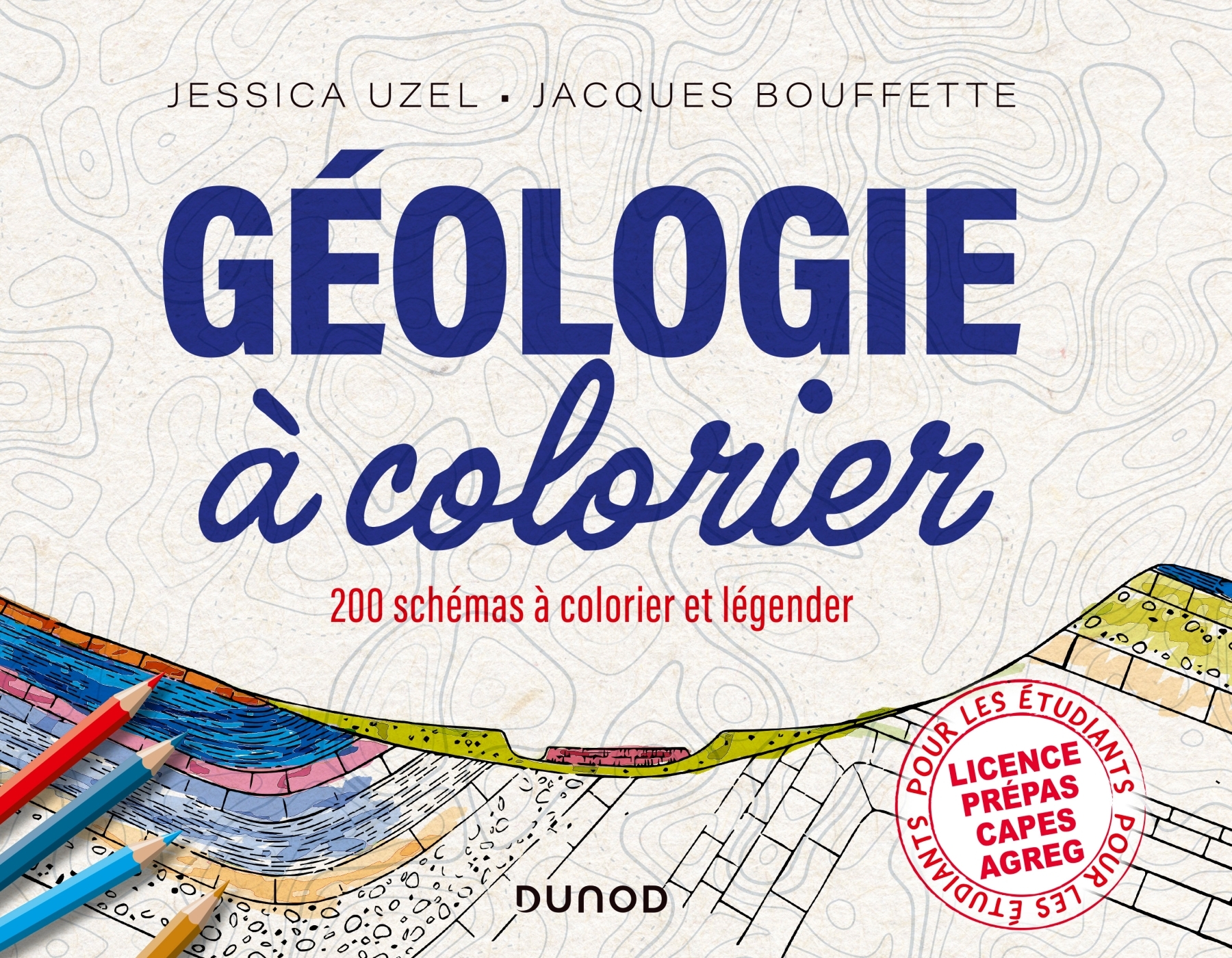 Géologie à colorier