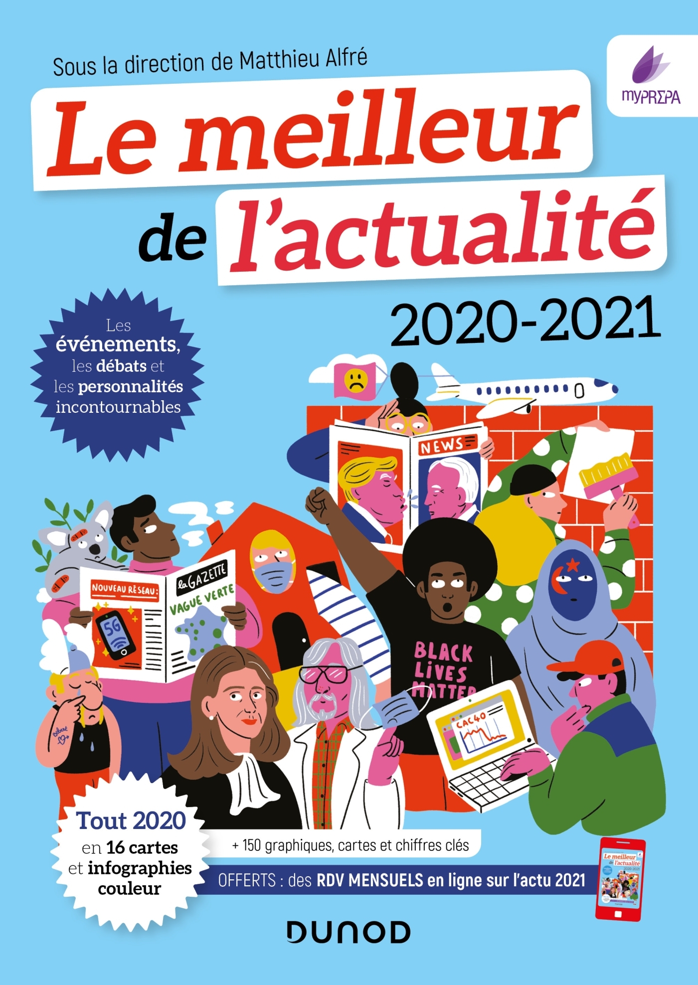 Le meilleur de l'actualité 2020-2021 - Tout 2020 en 16 cartes et infographies couleur
