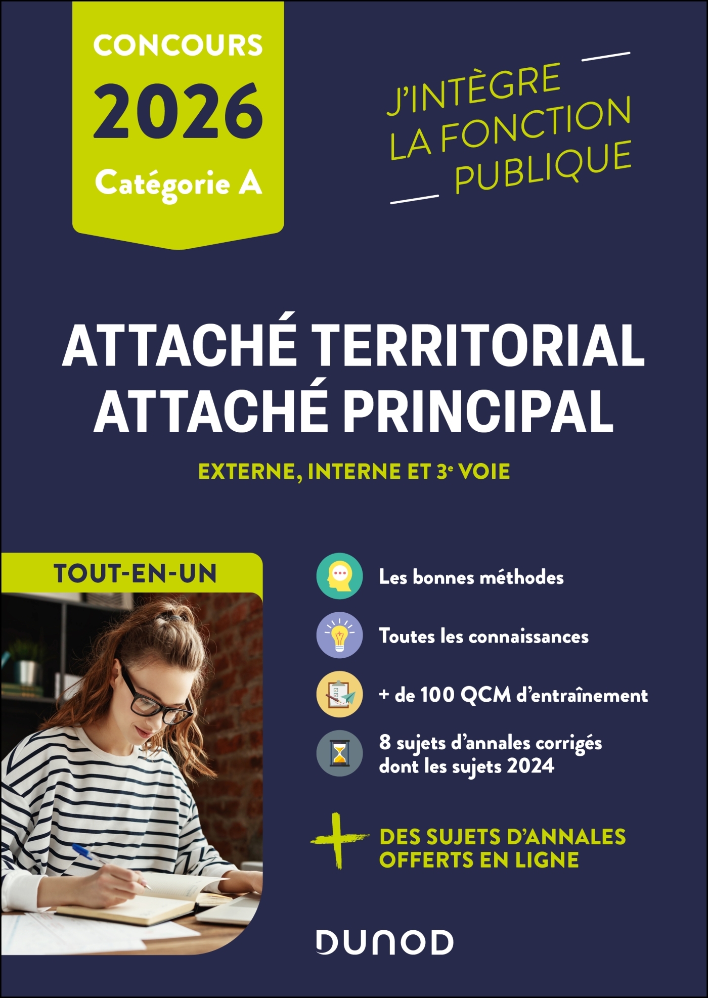 Concours Attaché territorial, Attaché principal - Tout-en-un - 2026