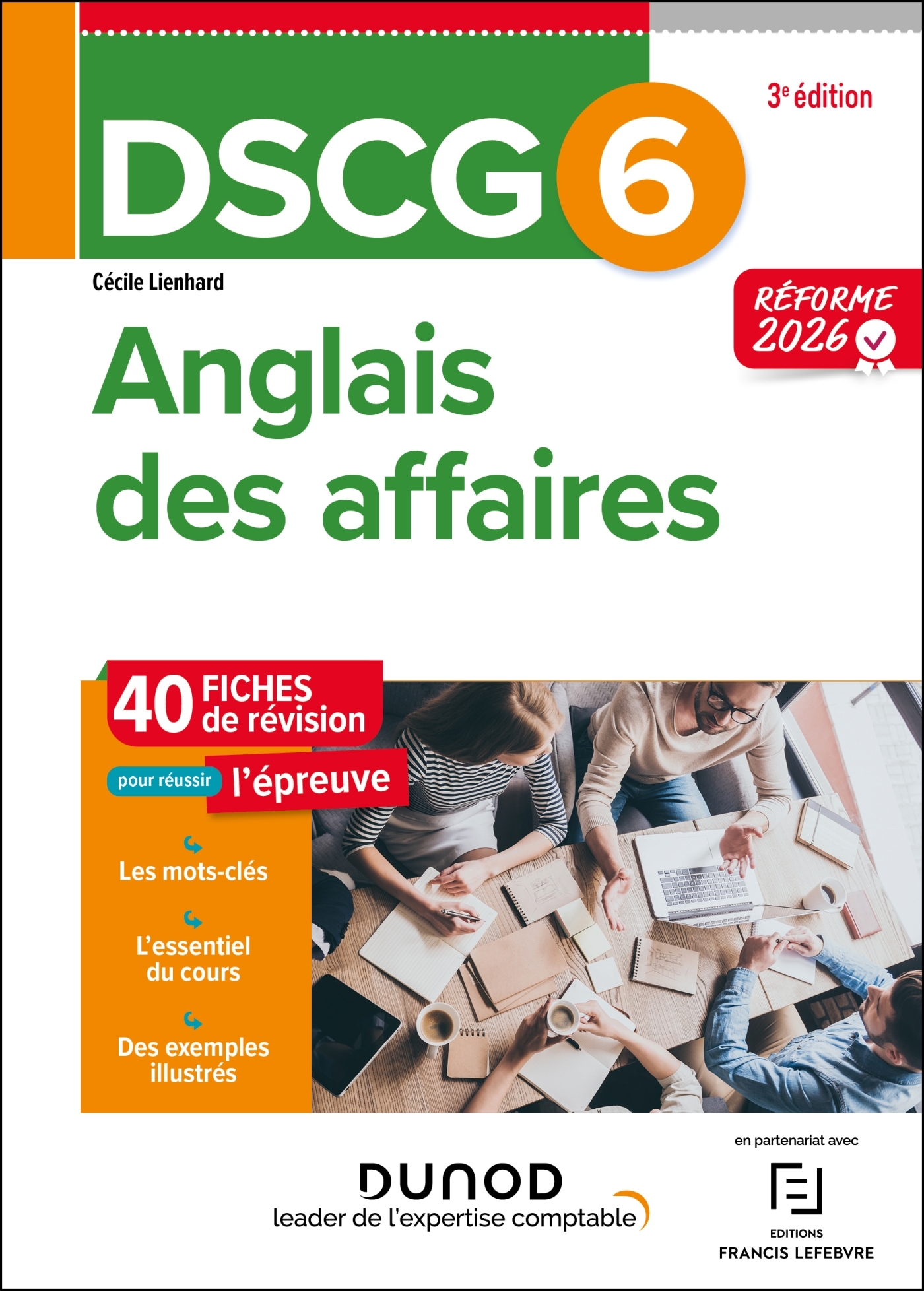 DSCG 6 - Anglais des affaires - Fiches - 3e éd. - Réforme 2026-2027
