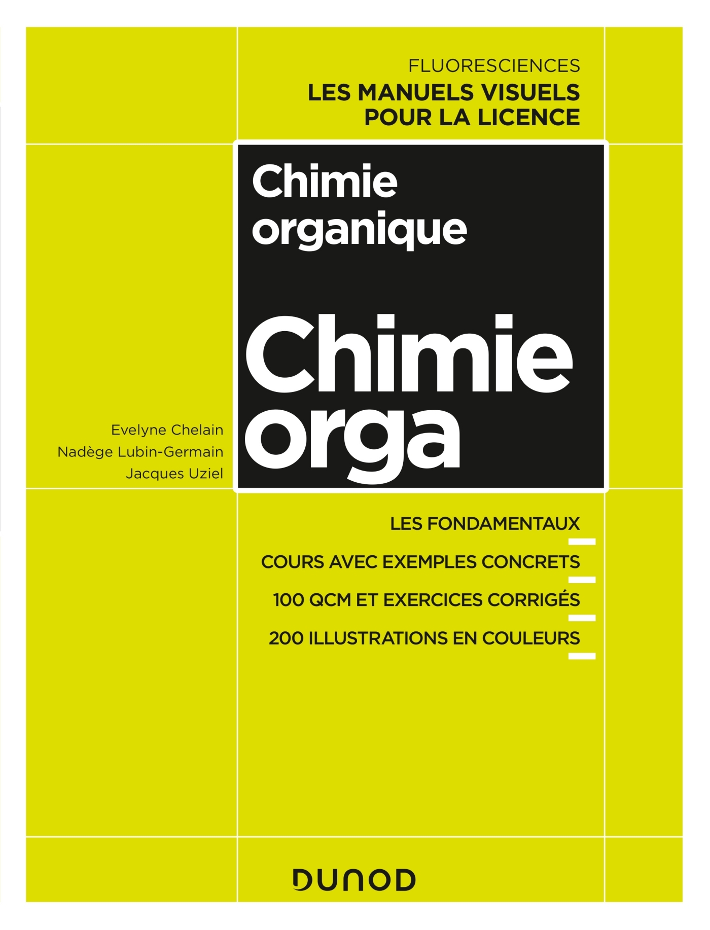 Chimie organique - Cours avec exemples concrets, QCM, exercices corrigés