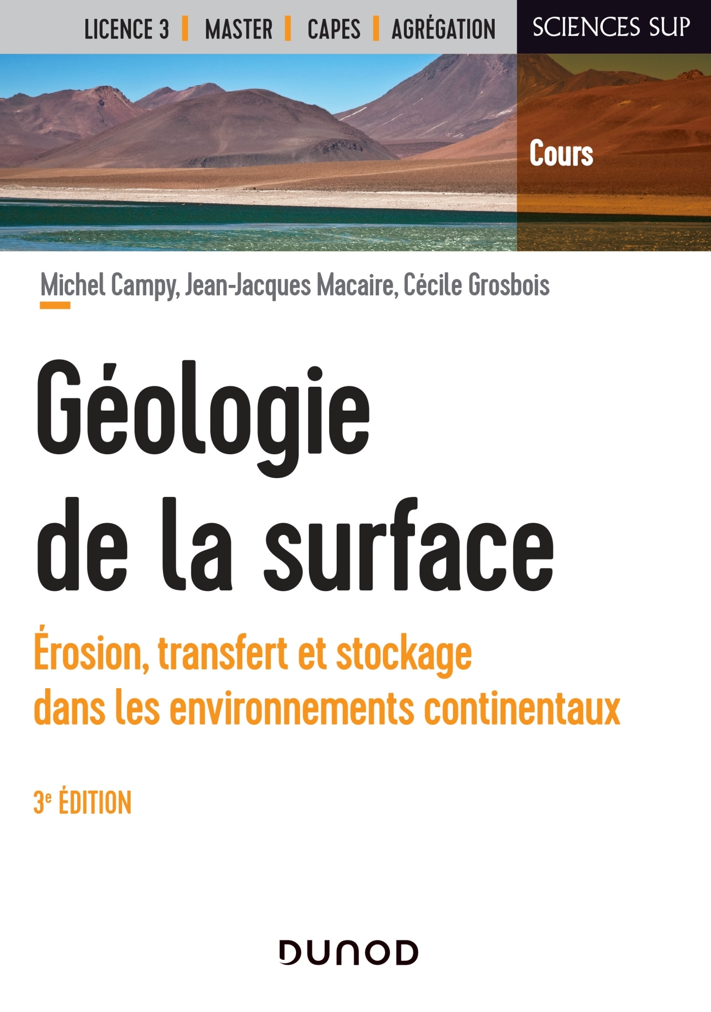 Géologie de la surface - 3e éd.