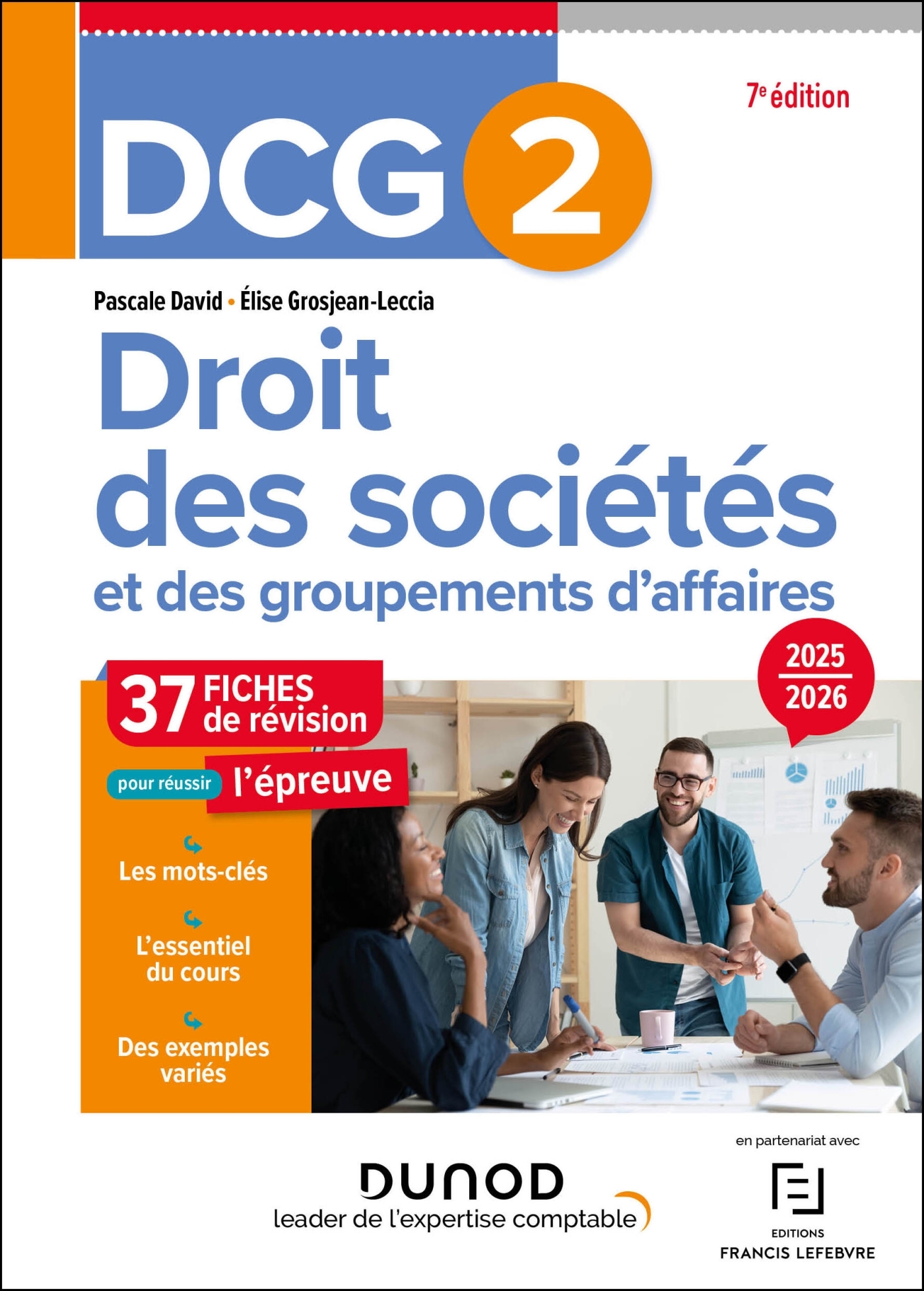 DCG 2 - Droit des sociétés et des groupements d'affaires - Fiches 2025-2026