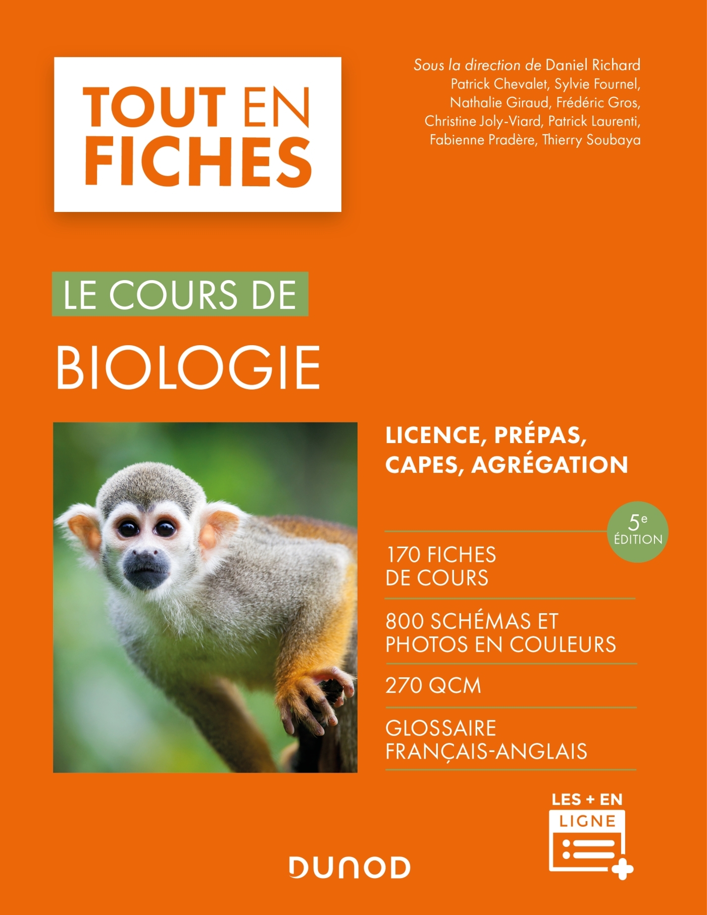 Le cours de biologie - 5e éd.