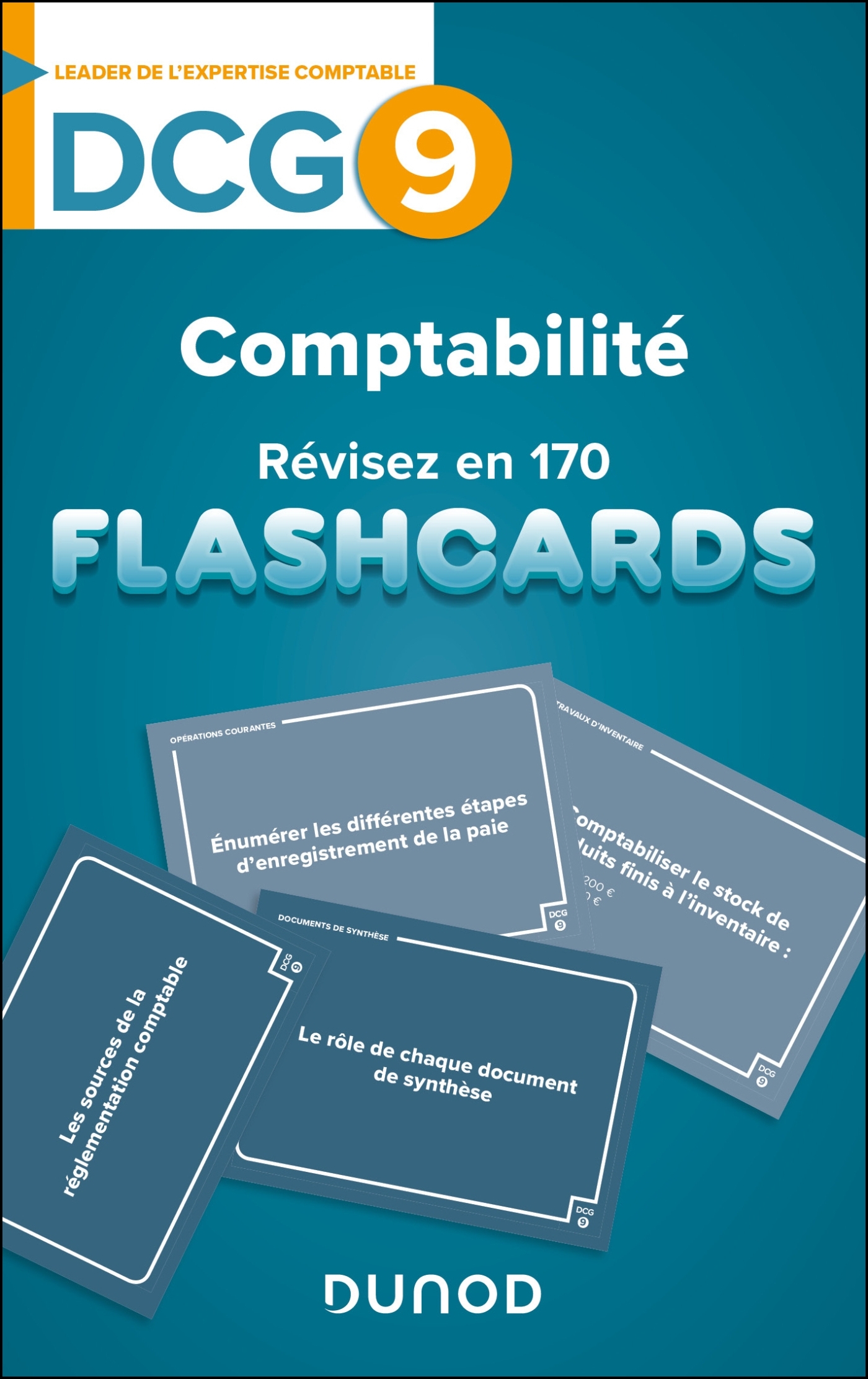 DCG 9 - Comptabilité - révisez en 170 flashcards !